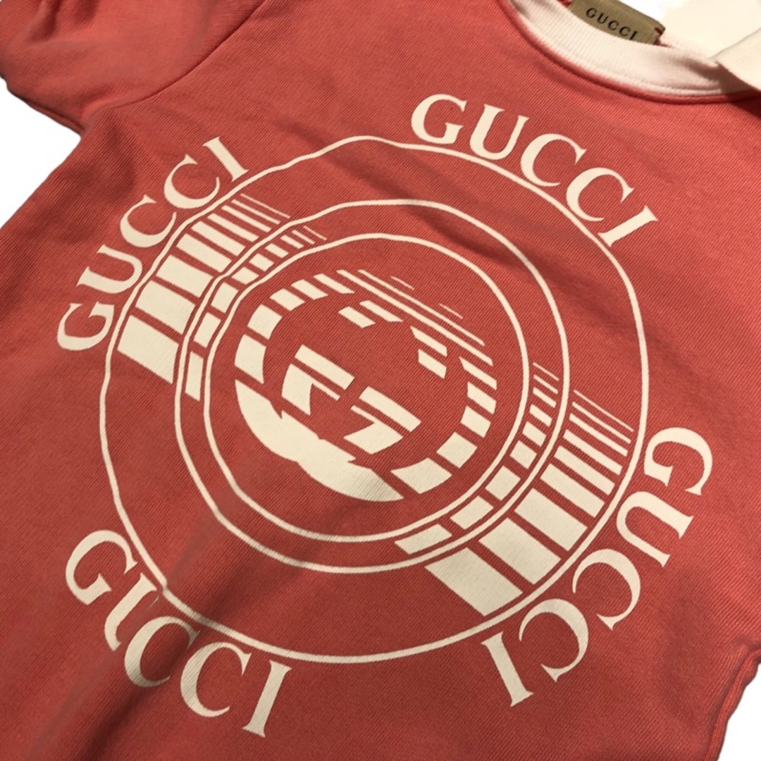 Gucci(グッチ)のグッチ GUCCI キッズロゴスウェット サイズ4(110) 半袖Ｔシ【中古】 キッズ/ベビー/マタニティのキッズ服男の子用(90cm~)(その他)の商品写真