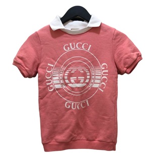 グッチ(Gucci)のグッチ GUCCI キッズロゴスウェット サイズ4(110) 半袖Ｔシ【中古】(その他)