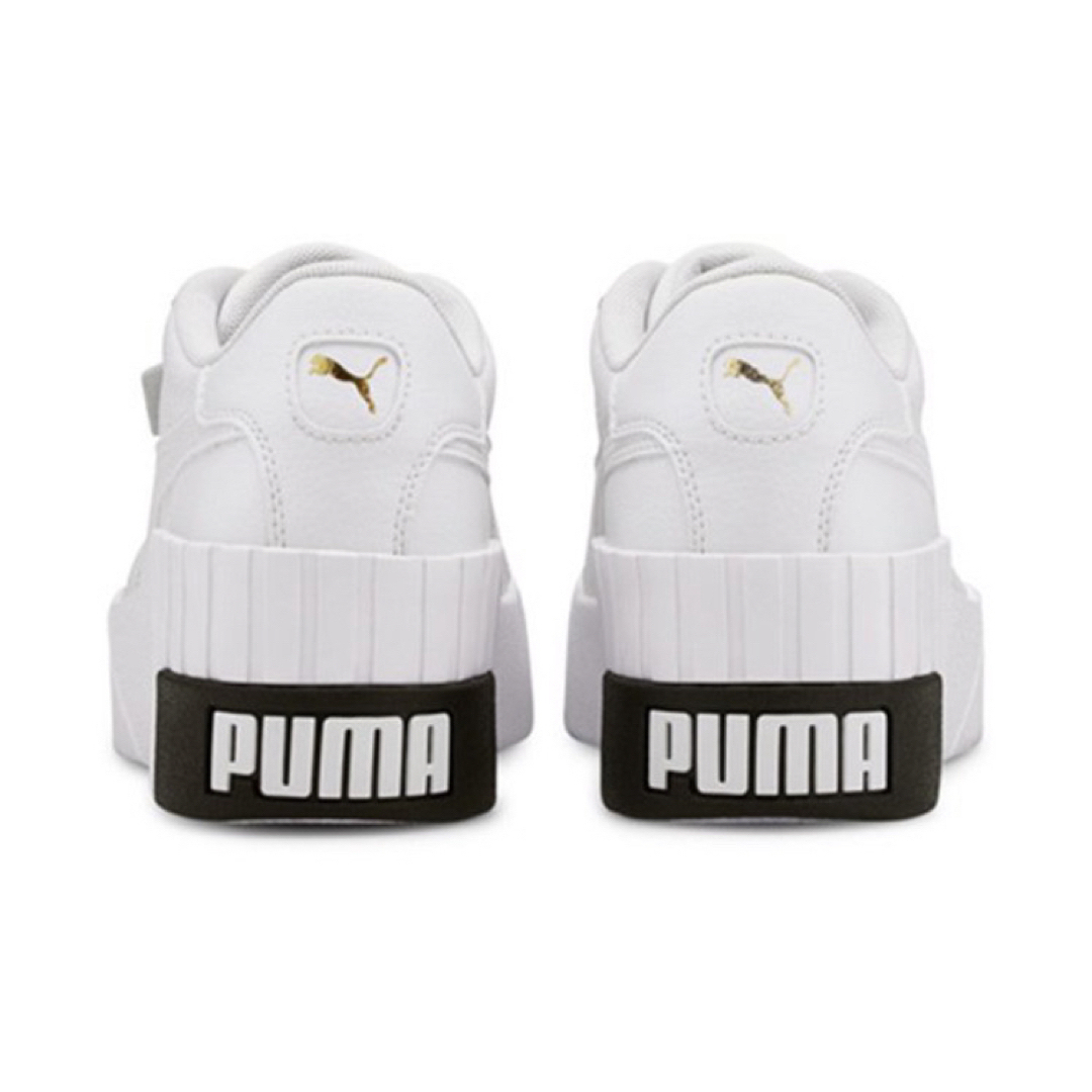 PUMA - 【新品23cm】プーマ CALI WEDGE ホワイト/ブラック 厚底の通販 ...