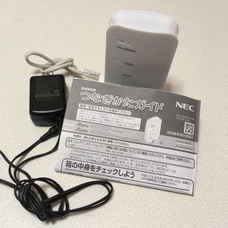 エヌイーシー(NEC)のゆゆゆ様専用☆NEC Wi-Fiホームルーター(PC周辺機器)