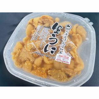 北海道産　ムラサキウニ（100g）(魚介)