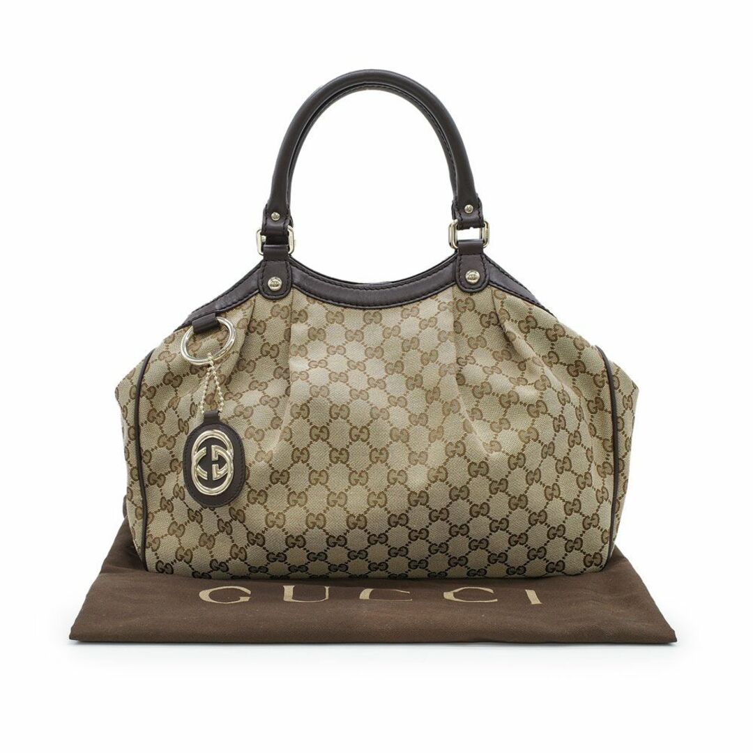 GUCCI◇グッチ/トートバッグ/スーキー/211944/GGキャンバス-