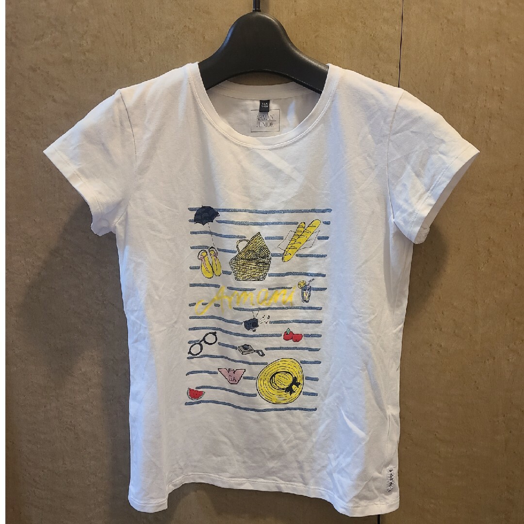 ARMANI JUNIOR(アルマーニ ジュニア)のアルマーニ ジュニア キッズ/ベビー/マタニティのキッズ服女の子用(90cm~)(Tシャツ/カットソー)の商品写真