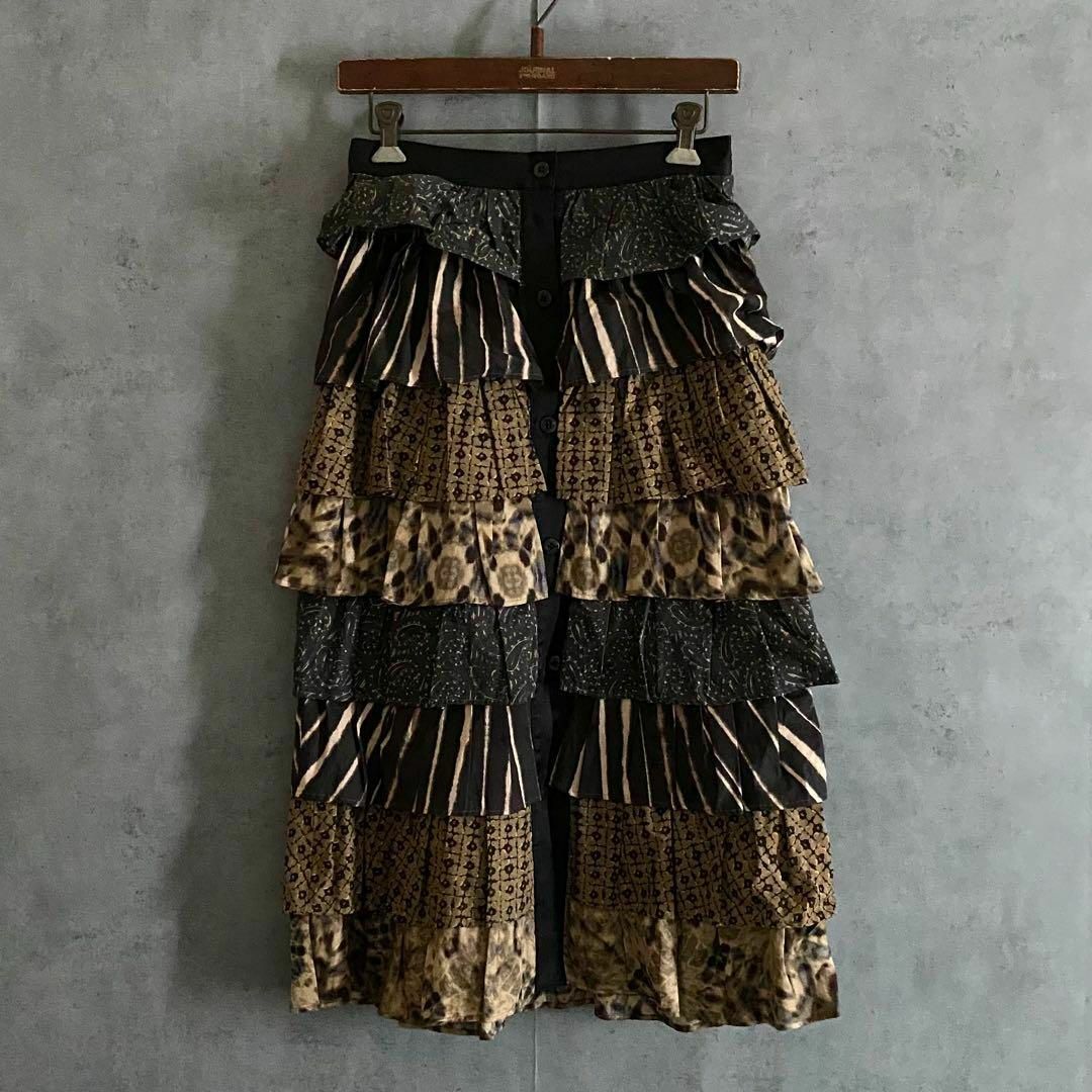 SALE/70%OFF】FUMIE=TANAKA フミエタナカ ラッフルスカート プリーツ