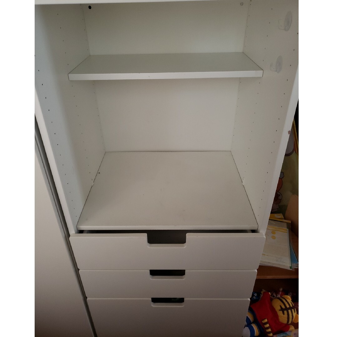 最大15%OFFクーポン 再募集 2つセット IKEA STUVA 子供用収納棚 衣類ハンガー