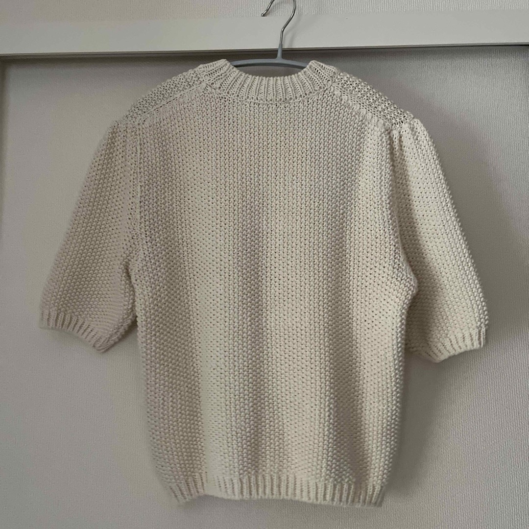 amoment balloon sleeve knit - カットソー(半袖/袖なし)