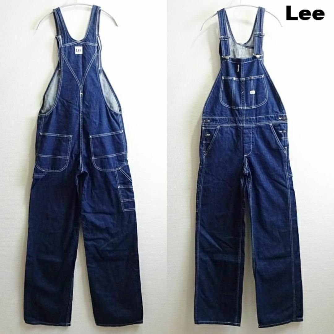 ト送料込 Lee オーバーオール 【S】 ルーズフィットデニム サロペット