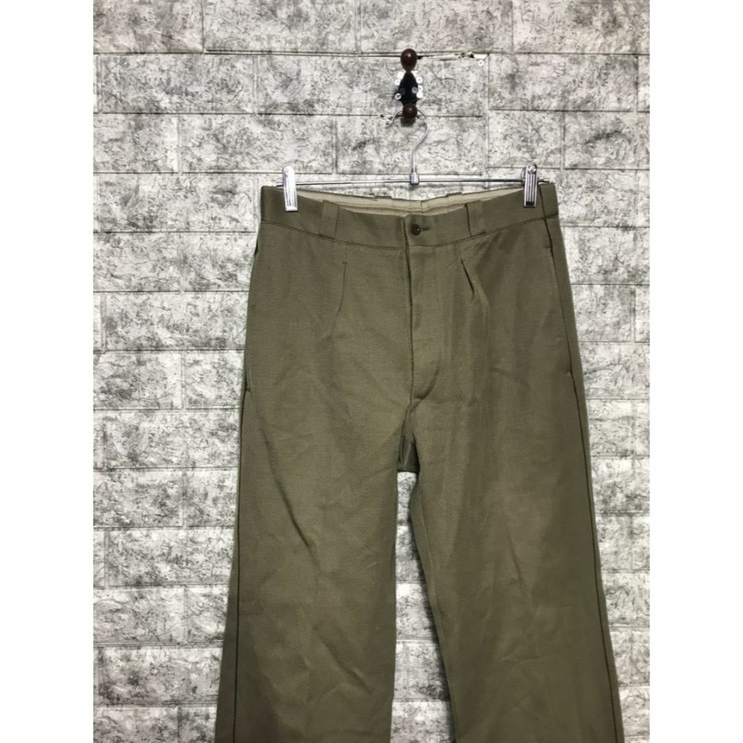 MILITARY - 70's フランス軍 実物 FRENCH ARMY タック入り スラックス