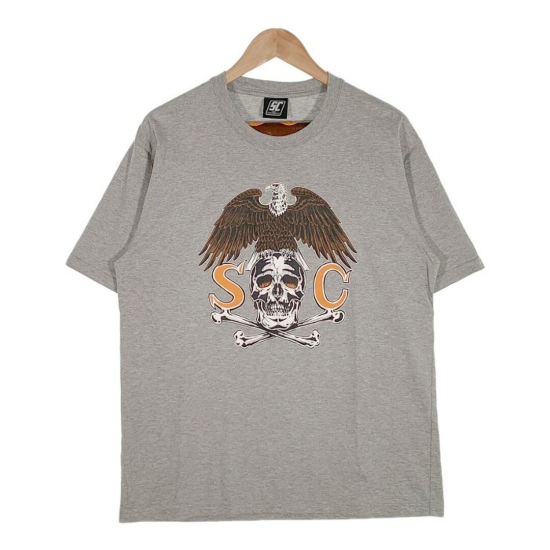 EAGLE SKULL T-SHIRT / GRAY