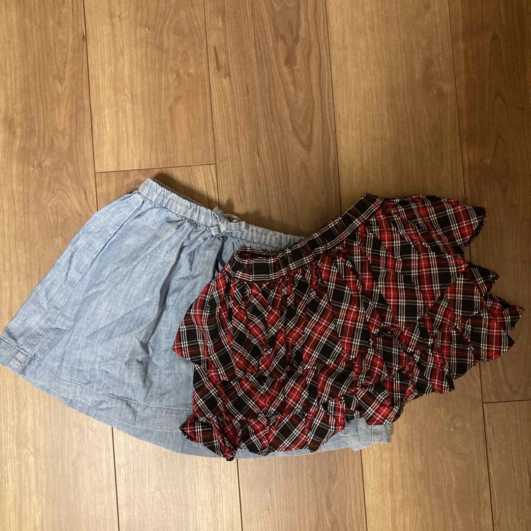 babyGAP(ベビーギャップ)のbabyGap他 スカート 95、4years(100) 2点セット キッズ/ベビー/マタニティのキッズ服女の子用(90cm~)(スカート)の商品写真