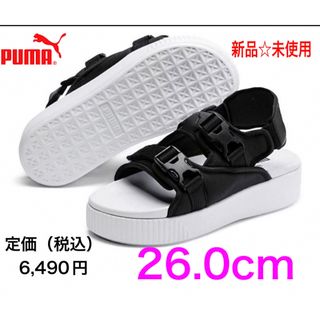 プーマ(PUMA)の新品☆未使用　PUMA(プーマ) PLATFORM SLIDE YLMサンダル(サンダル)