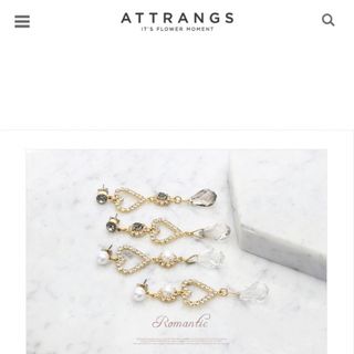 ディーホリック(dholic)の韓国　アイドル　attrangs ピアス(ピアス)