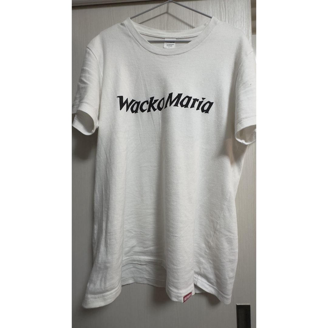 wacko maria ロゴ Tシャツ L ワコマリア 白 希少 完売品