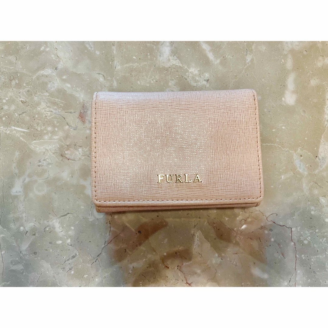 Furla(フルラ)のFURLAミニウォレット⭐︎薄ピンク レディースのファッション小物(財布)の商品写真