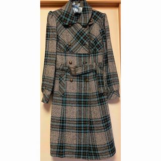 AVSH ALOM GUR チェック ロングコート