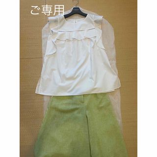 ルネ(René)の専用出品　Rene はしごレース　ブラックブラウス　2点(シャツ/ブラウス(半袖/袖なし))