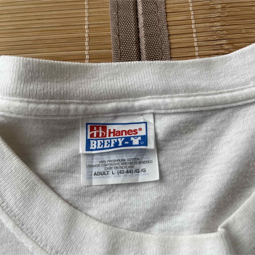 ヘインズ　Tシャツ　ジャズT メキシコ製　グレー　90s XLサイズ