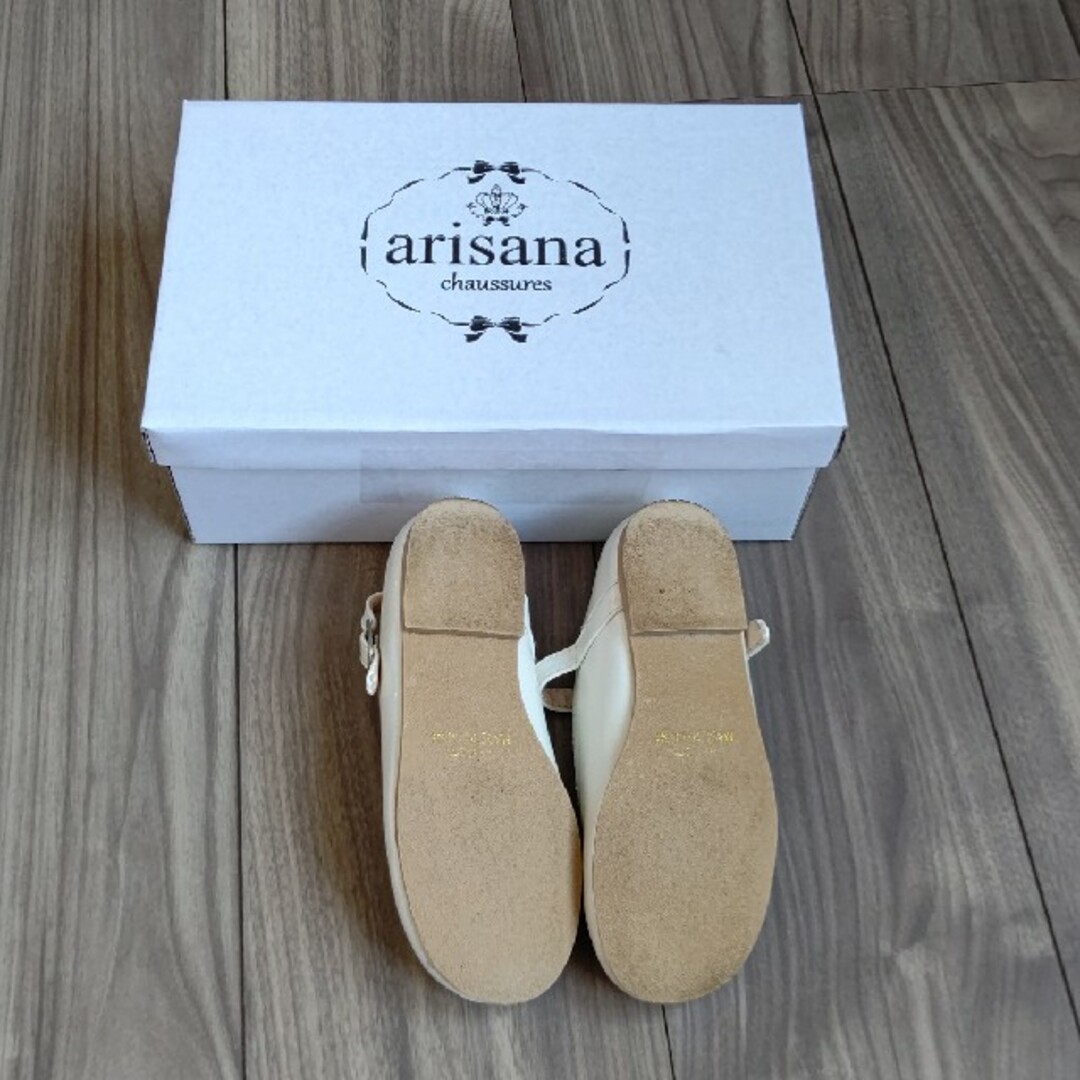 arisana(アリサナ)の【美品】フォーマルシューズ18.0㎝ キッズ/ベビー/マタニティのキッズ靴/シューズ(15cm~)(フォーマルシューズ)の商品写真