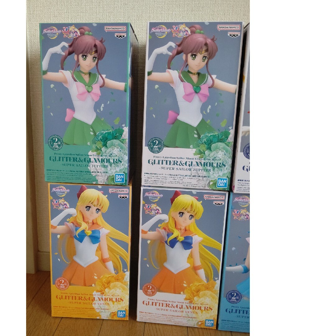 GLITTERGLAMOROUS セーラームーンシリーズフィギュア8体セット 通販 美少女戦士セーラームーン GLITTER&GLAMOROUS フィギュア8体売り