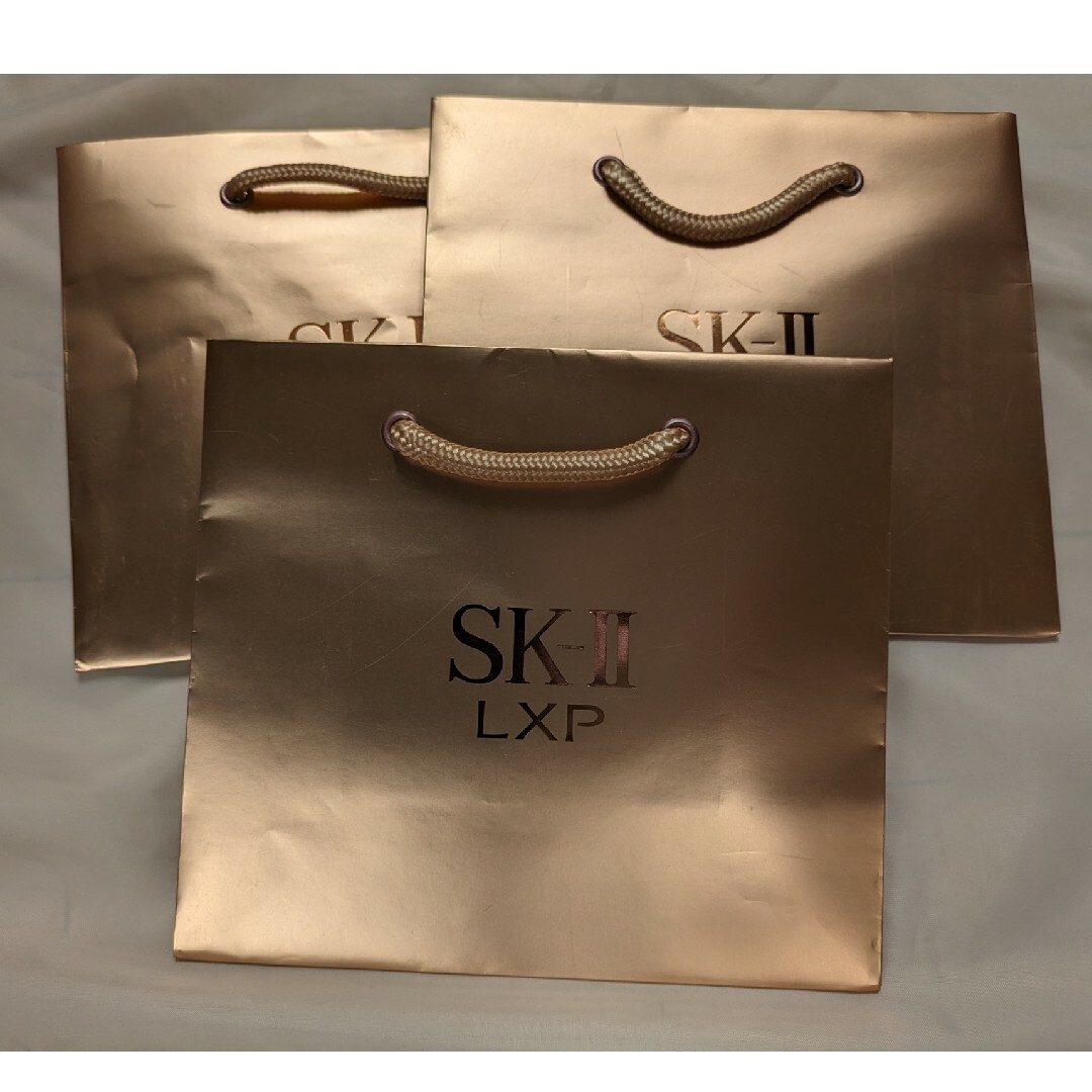 SK-II(エスケーツー)の【新品】SK-Ⅱエスケーツーデパート限定ショッパー3枚セット レディースのバッグ(ショップ袋)の商品写真