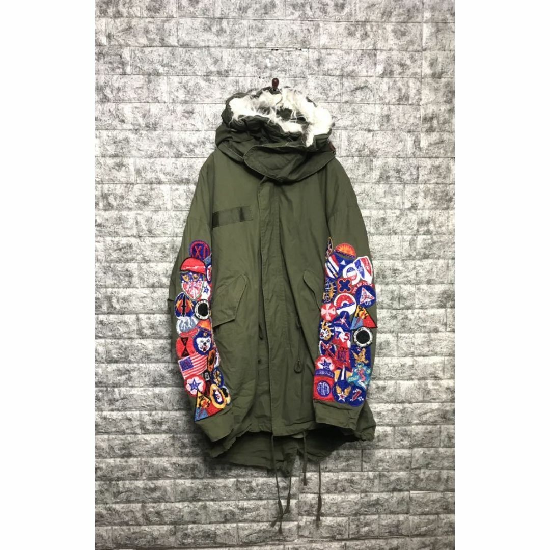 メンズReadymade fishtail parka レディメイド ワッペンM-65