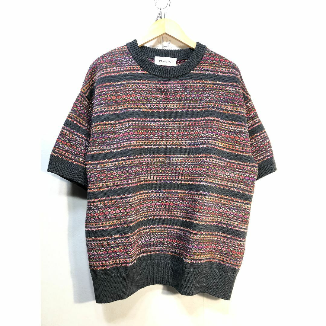 070780●  REVERVE MIXBORDERKNIT S/S