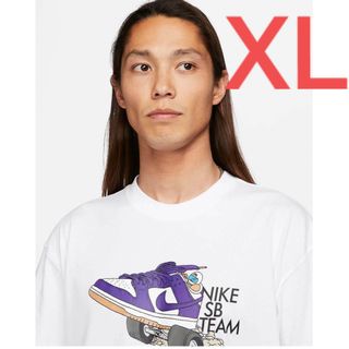 ナイキ(NIKE)の【新品未使用】ナイキSB Tシャツ ホワイト(Tシャツ/カットソー(半袖/袖なし))