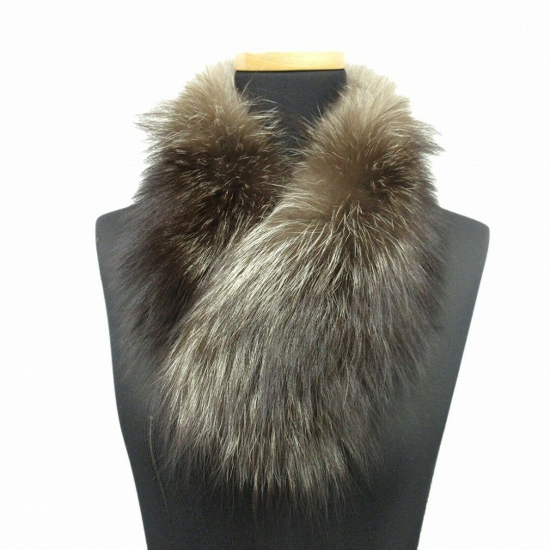 【極美品】SAGA FURS ムーンバット リアルファー ティペット ショール