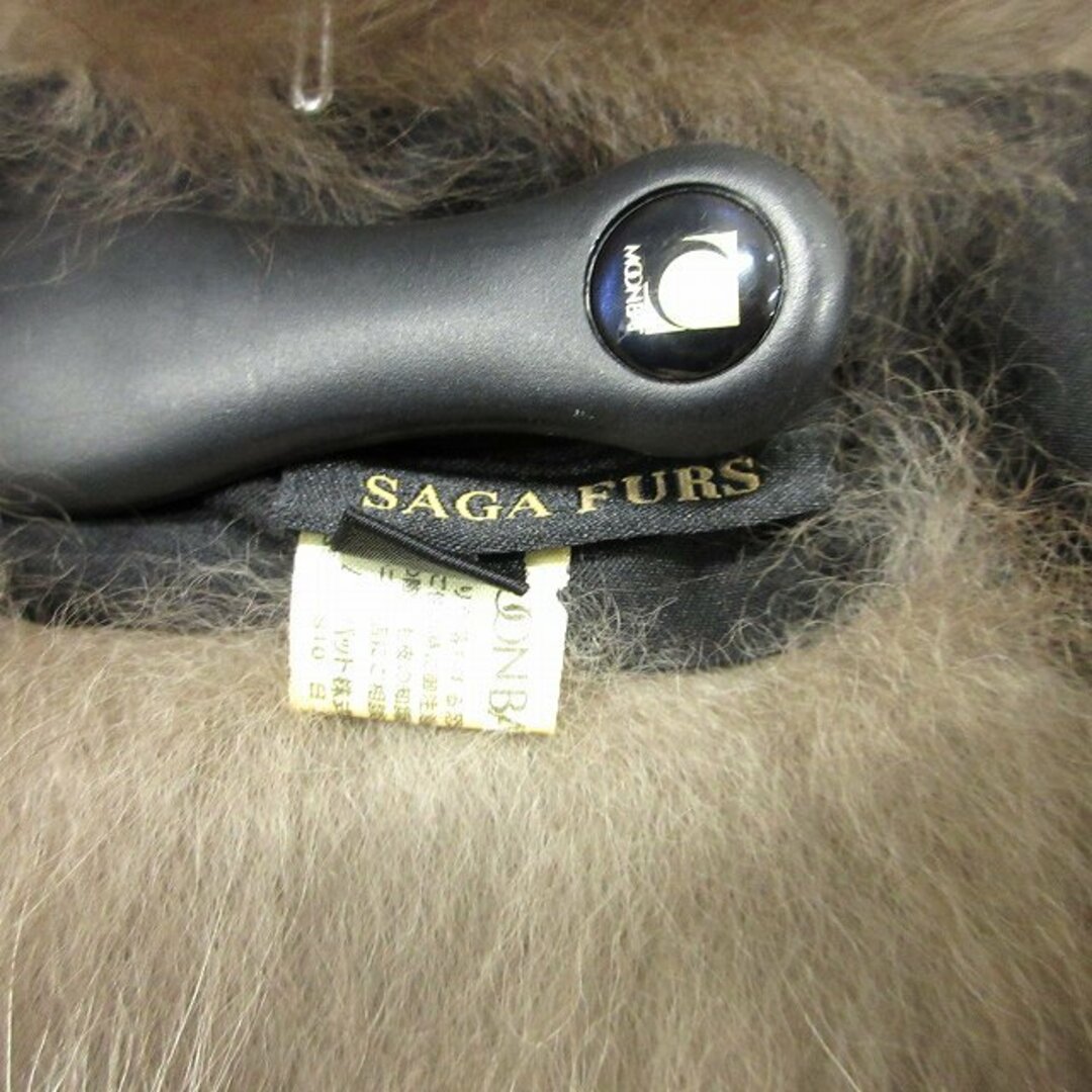 【極美品】SAGA FURS ムーンバット リアルファー ティペット ショール