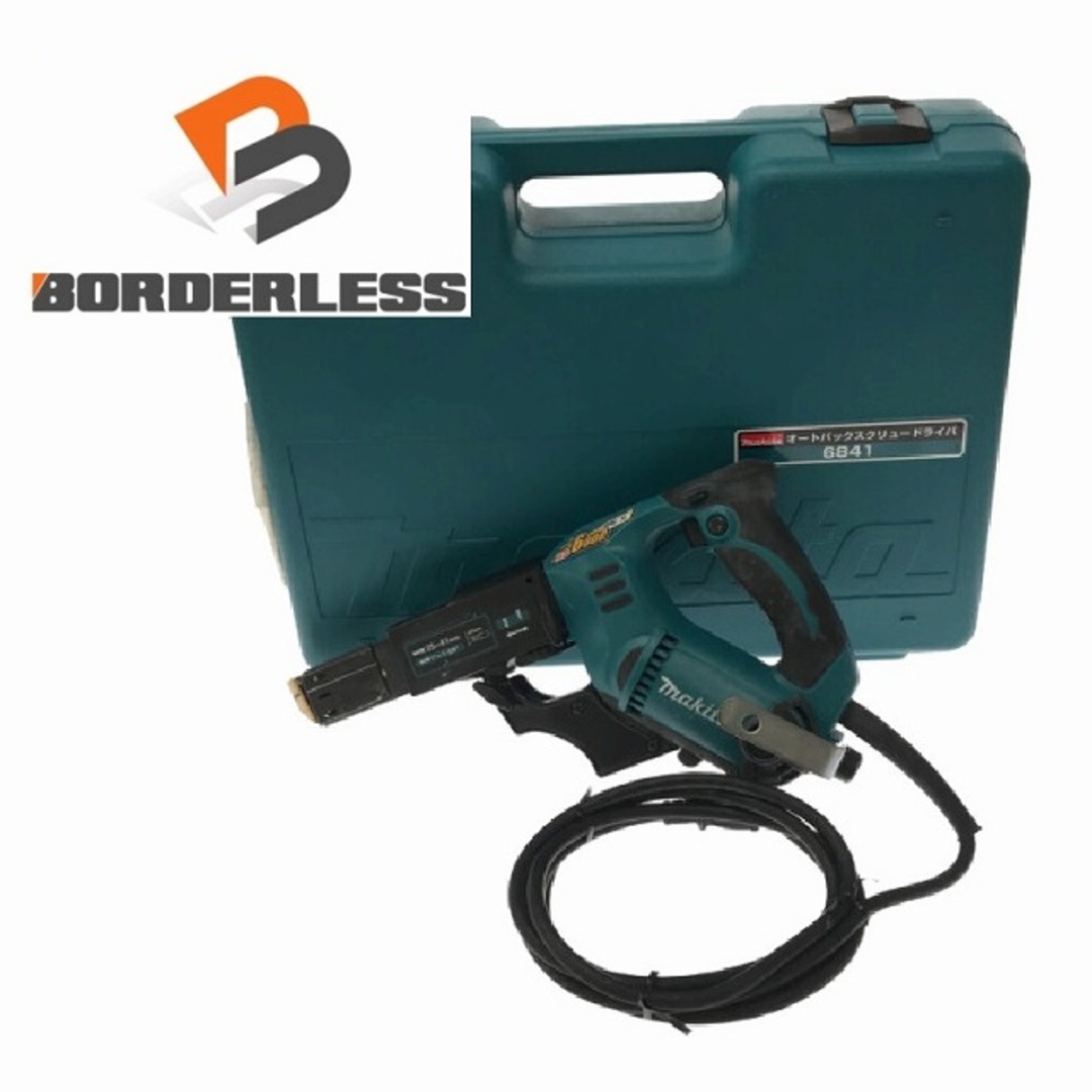 ☆中古品☆makita マキタ オートパックスクリュードライバ 6841 ☆中古品☆makita マキタ オートパックスクリュードライバ 6841