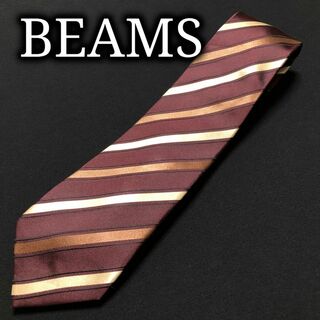 ビームス(BEAMS)のビームス レジメンタル ワインレッド ネクタイ A103-P16(ネクタイ)