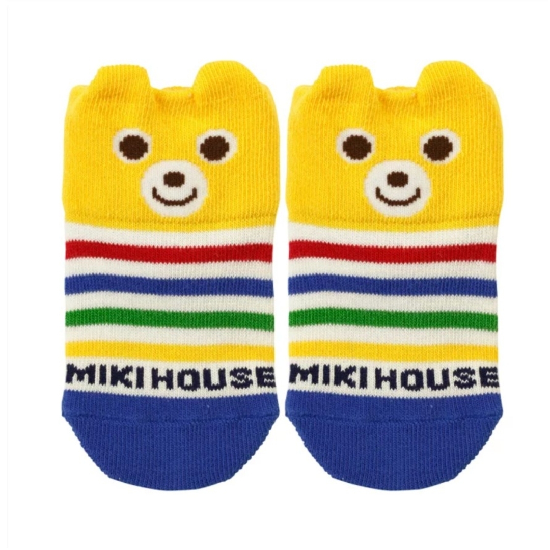 mikihouse(ミキハウス)の新品ミキハウス🐻ソックス キッズ/ベビー/マタニティのこども用ファッション小物(靴下/タイツ)の商品写真