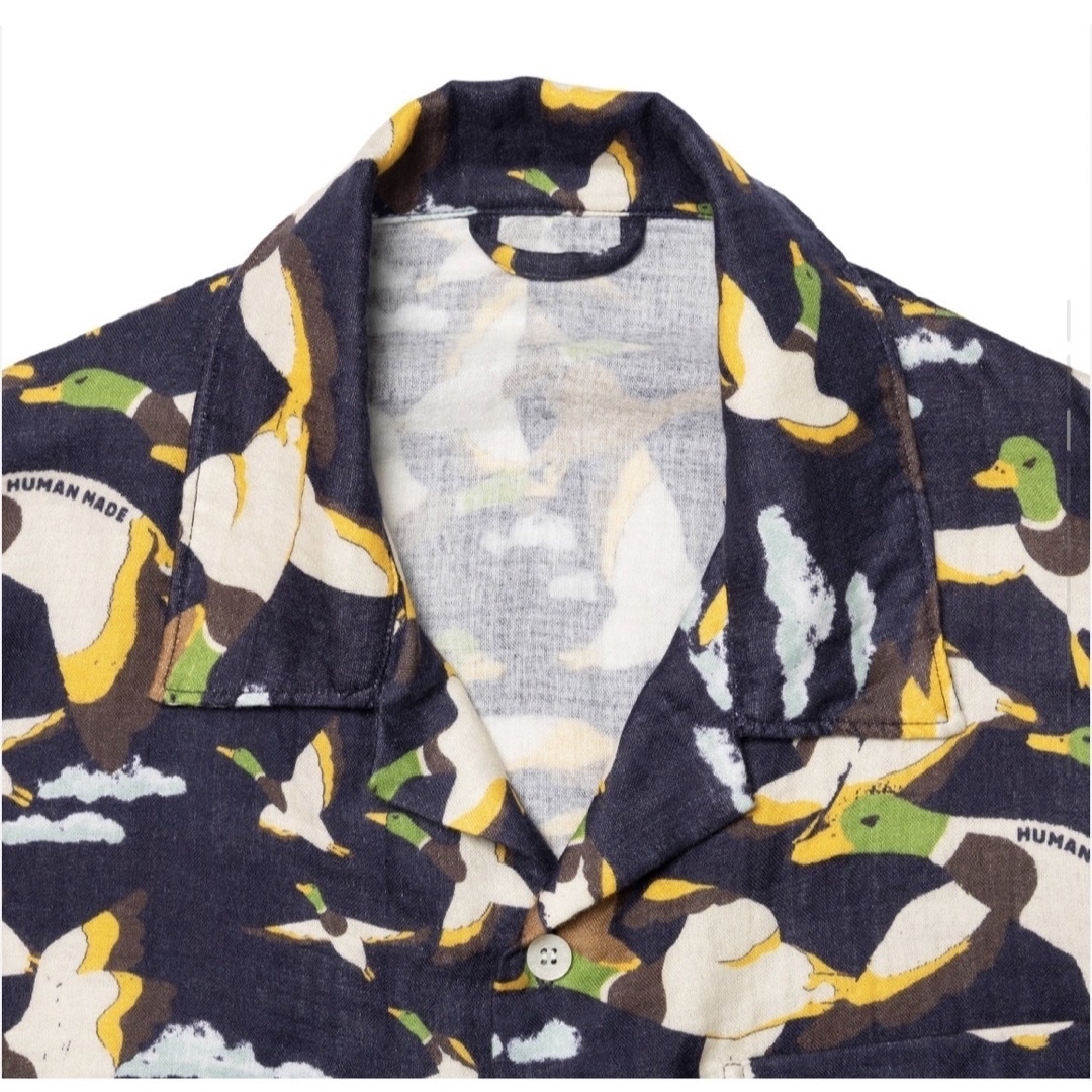 HUMAN MADE(ヒューマンメイド)のHUMAN MADE DUCK GAUZE ALOHA SHIRT XLサイズ　 メンズのトップス(シャツ)の商品写真