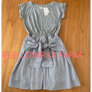 ローリーズファーム(LOWRYS FARM)の新品LOWRYS FARM ワンピース L(ひざ丈ワンピース)