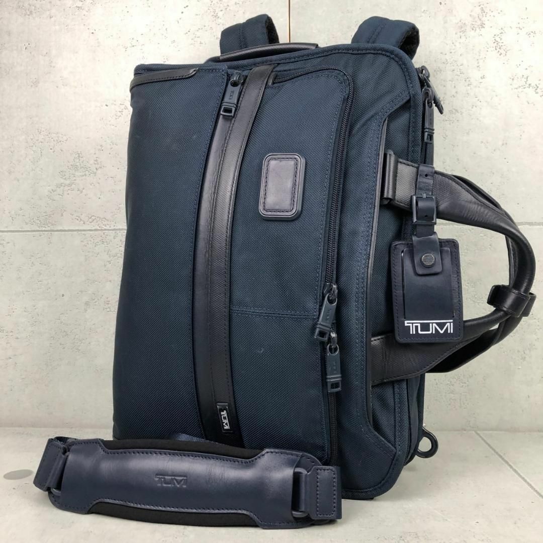 美品 現行品✨ トゥミ 3way ALPHA3 SHIPS 別注 ビジネスバッグ-