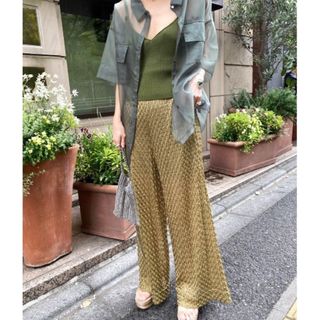 amerivintage MEDI SHINE LACE PANTS② - www.xtreme.aero