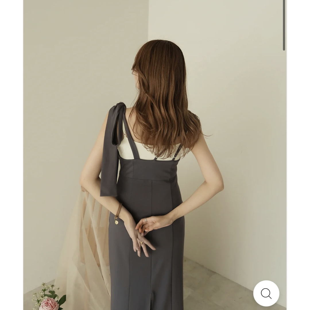 mideal ribbon shoulder tight onepiece