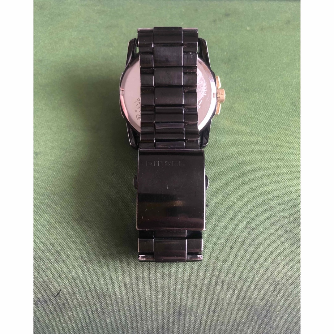 diesel 10BAR ブラック　腕時計