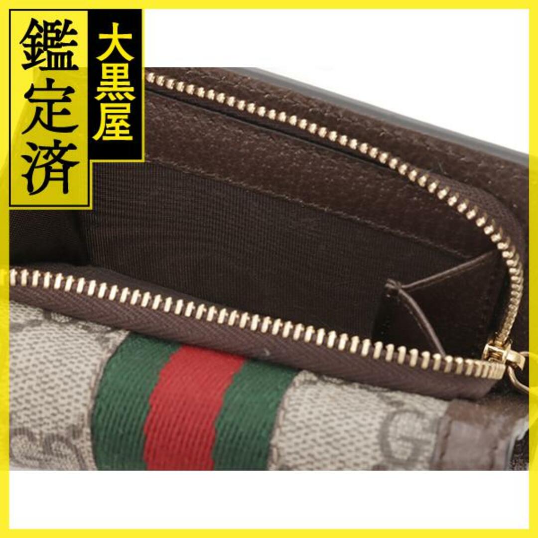 Gucci - グッチ オフディア 三つ折り財布 PVC/レザー ベージュ