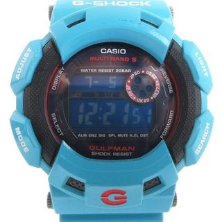 ジーショック(G-SHOCK)のカシオジーショック ガルフマン マルチバンド5 腕時計 デジタル 青 ウォッチ(腕時計(デジタル))