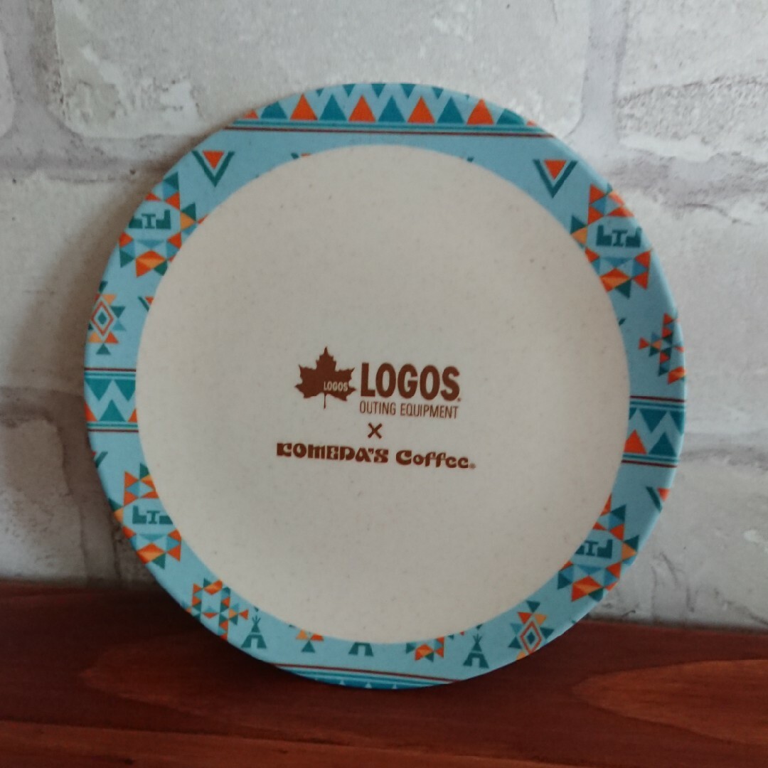 LOGOS(ロゴス)のLOGOSプレート 2枚セット インテリア/住まい/日用品のキッチン/食器(食器)の商品写真