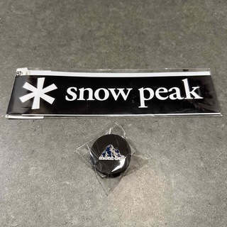 スノーピーク(Snow Peak)の【おまけ付き】Snow Peak スノーピーク ロゴステッカー アスタリスクS(その他)