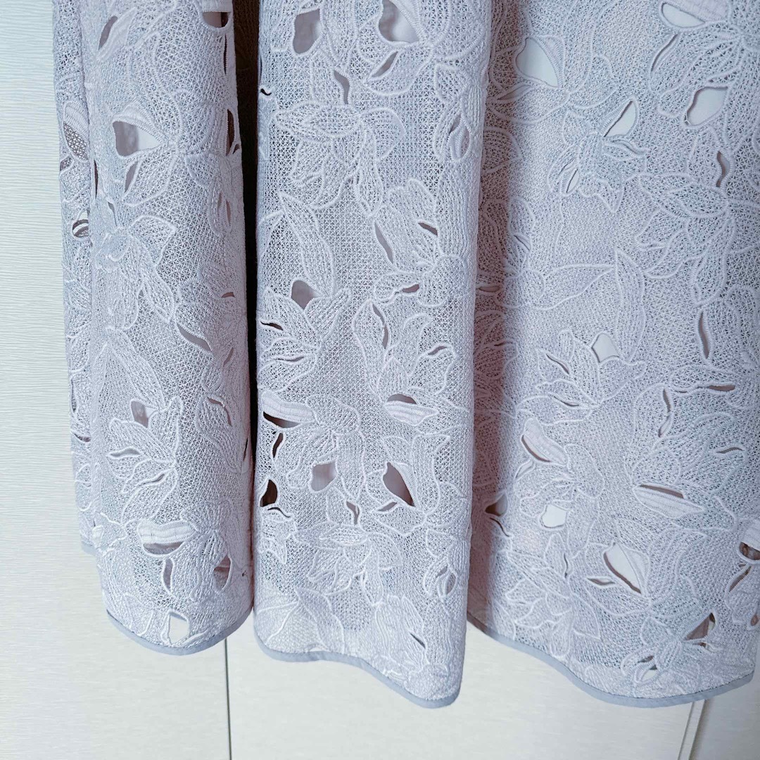MERCURYDUO(マーキュリーデュオ)のマーキュリーデュオ　花　刺繍　スカート レディースのスカート(ロングスカート)の商品写真