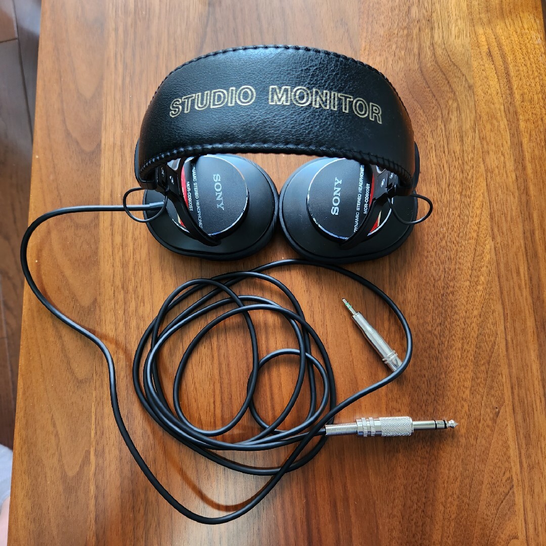 【美品】SONY MDR-CD900ST モニターヘッドホン 本体のみ