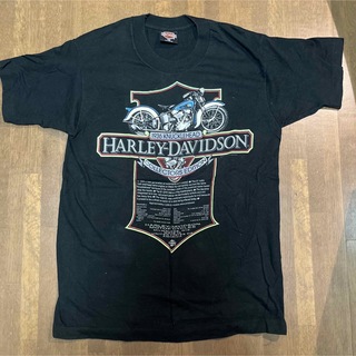ハーレーダビッドソン(Harley Davidson)の【ヴィンテージ　レア物】HARLEY-DAVIDSON Tシャツ(Tシャツ/カットソー(半袖/袖なし))