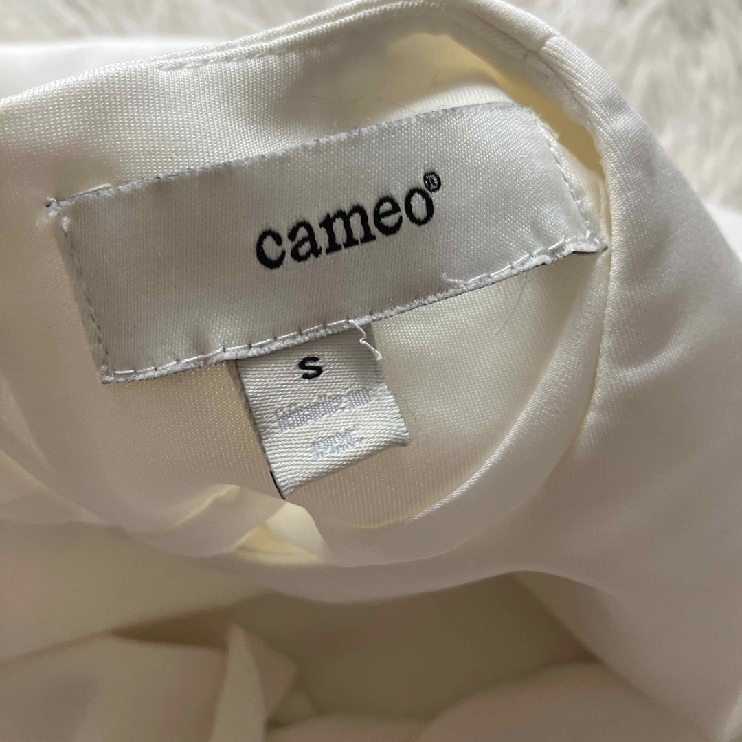 C/MEO COLLECTIVE(カメオコレクティブ)のcameo  ウエストマーク　ウエストリボン　トップス レディースのトップス(カットソー(半袖/袖なし))の商品写真