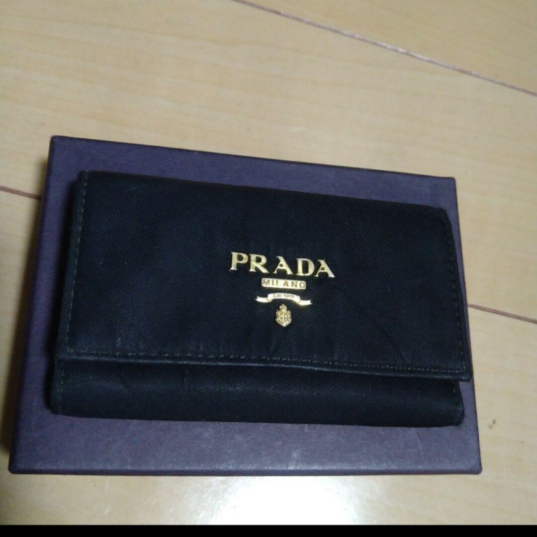 PRADA(プラダ)のPRADA　プラダ　キーケース　ブラック レディースのファッション小物(キーケース)の商品写真