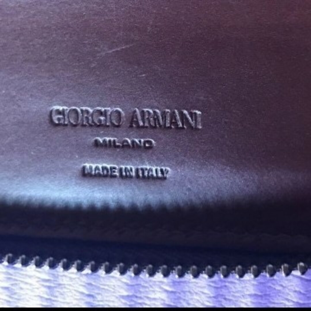 Giorgio Armani(ジョルジオアルマーニ)の今だけ(*´▽｀*☆【GIORGIO ARMANI】☆ジッパー長財布 メンズのファッション小物(長財布)の商品写真