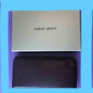 ジョルジオアルマーニ(Giorgio Armani)の今だけ(*´▽｀*☆【GIORGIO ARMANI】☆ジッパー長財布(長財布)