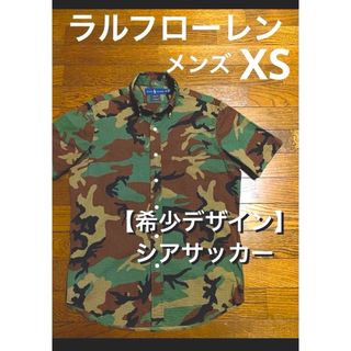 Ralph Lauren - 【希少デザイン】 ラルフローレン シアサッカー 半袖